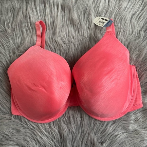 Secret Treasures Bra Womens Size 40DDD Pink T-Shirt Underwire Thin Padding - Picture 1 of 8